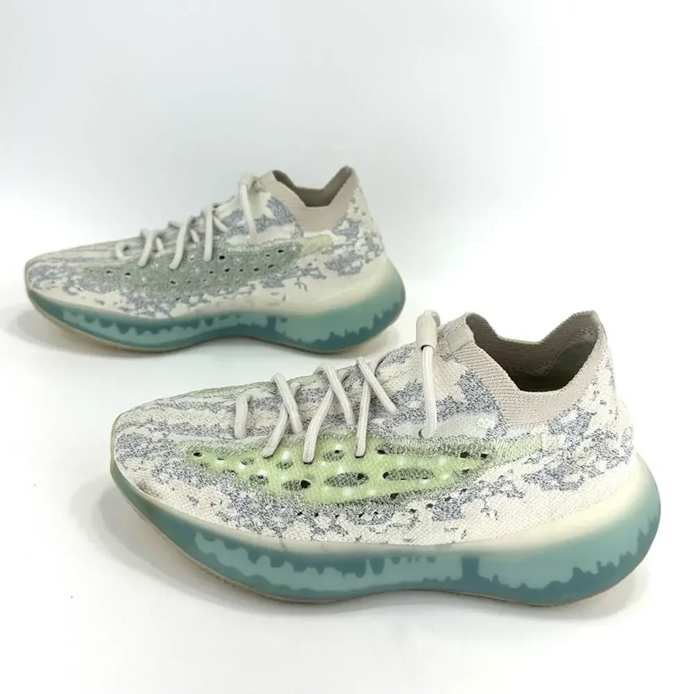 Adidas Yeezy Boost 380 GW0304 Men Sneaker Size 8.5 Alien Blue Reflective Mid-Top